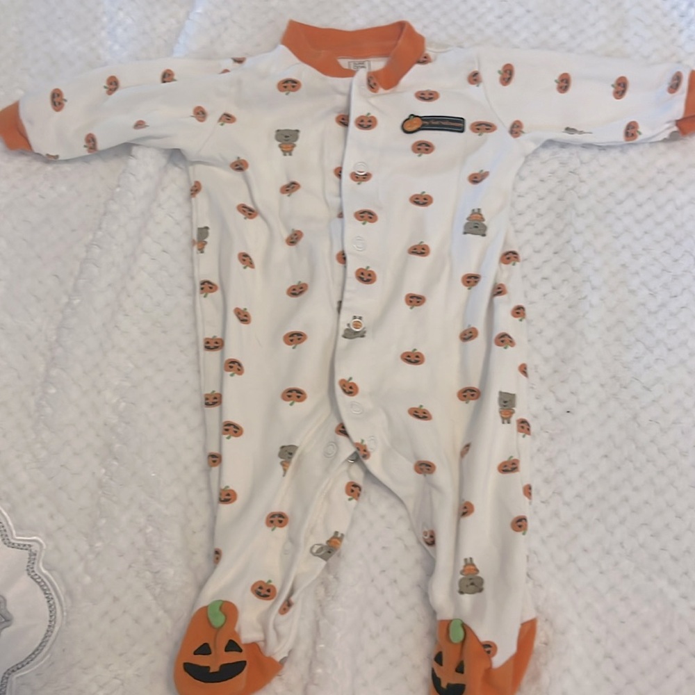 Halloween baby onesie